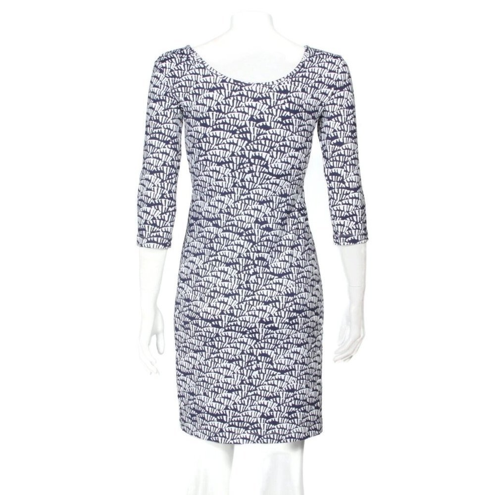 Persifor Dress White Blue Tropical Coral Reef XS - 432 - Picture 4 of 6